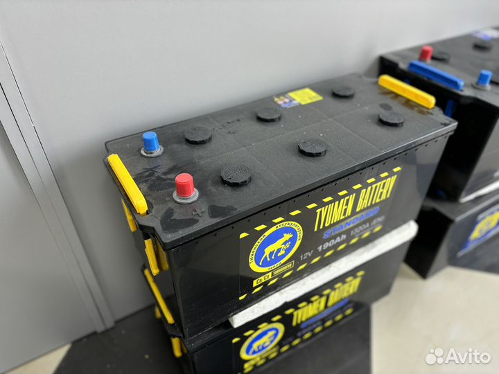 Новый аккумулятор Тюмень 190 Aч прямой