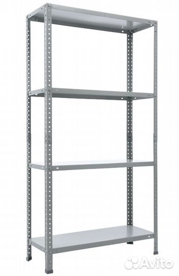 Стеллаж разборный металлический IKEA 150/75/30/4