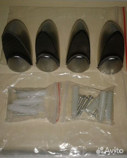 Держатели для стеклянных полок 