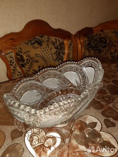 Хрустальная ладья большая