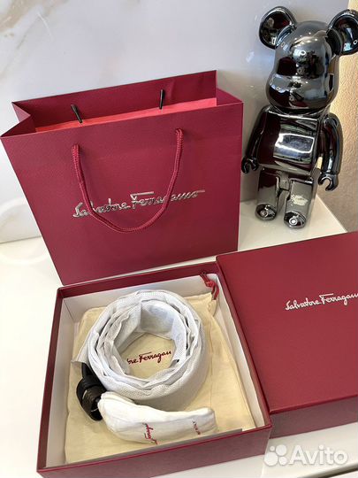 Мужской кожаный ремень Salvatore Ferragamo