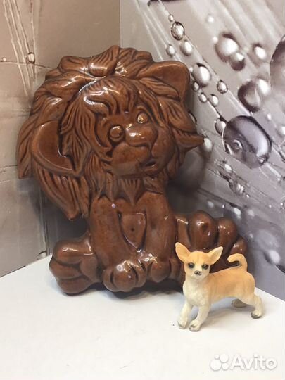 Керамический львенок/Трещины