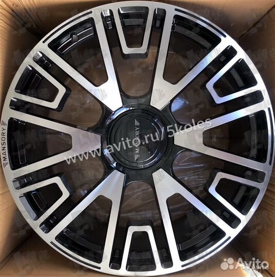 New диски Mansory на Volkswagen R22