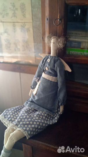 Интерьерная кукла тильда, ручная работа