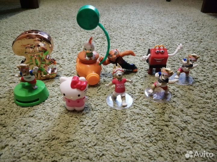 Игрушки из макдональдса