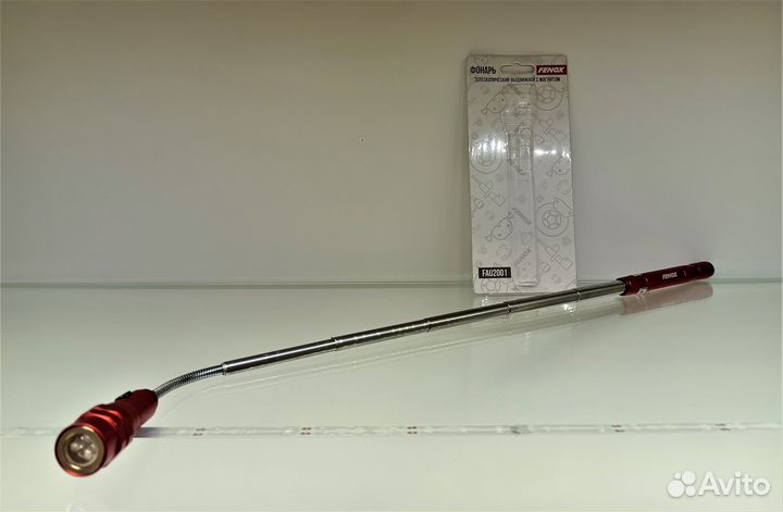 Фонарь телескоп с магнитным захватом, Fenox FAU200