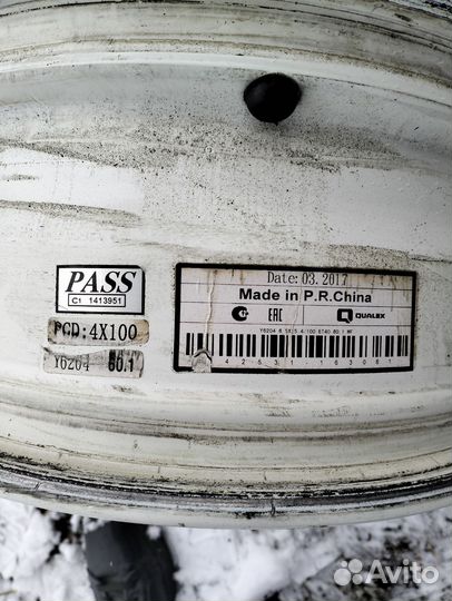 Литые диски R15