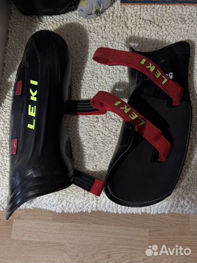 Щитки на ноги leki горнолыжные
