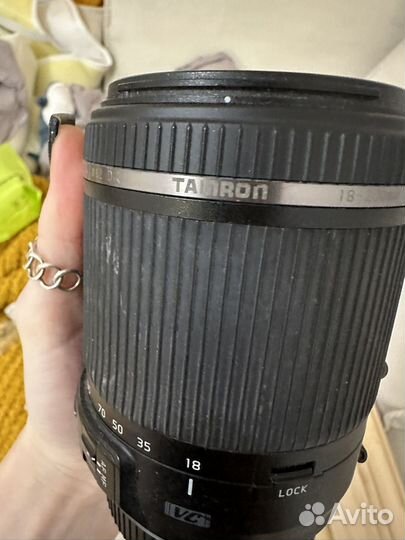 Объектив tamron 18-200 for canon