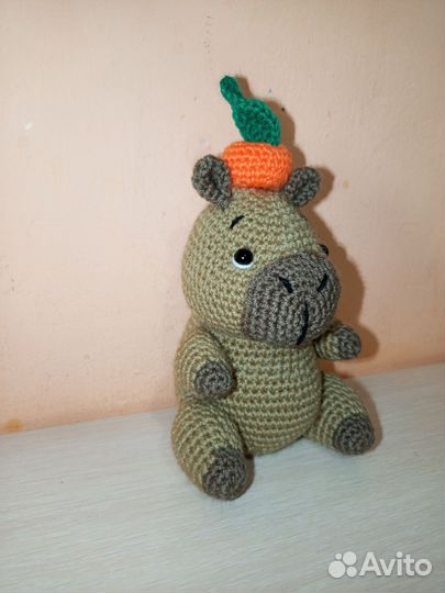 Капибара вязаная