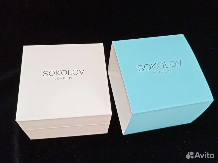 Запонки и зажим для галстука серебро новые Sokolov