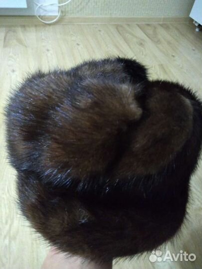 Шапка норковая женская