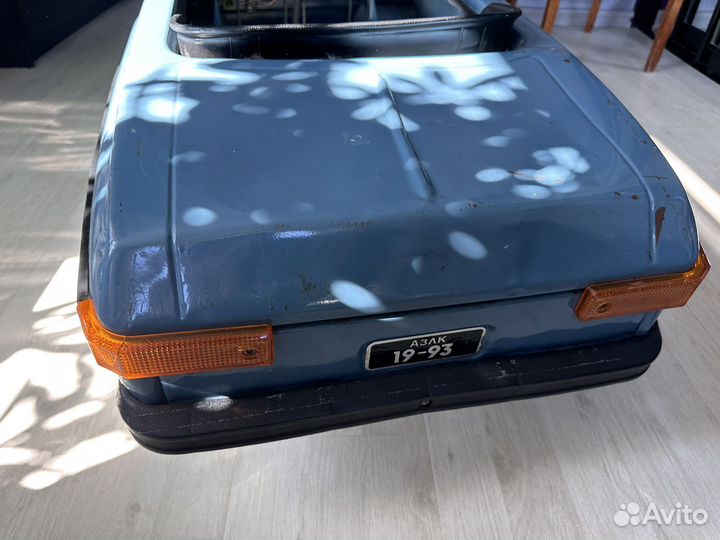 Педальный москвич СССР