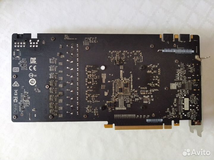 Видеокарта GTX 1070 MSI armor