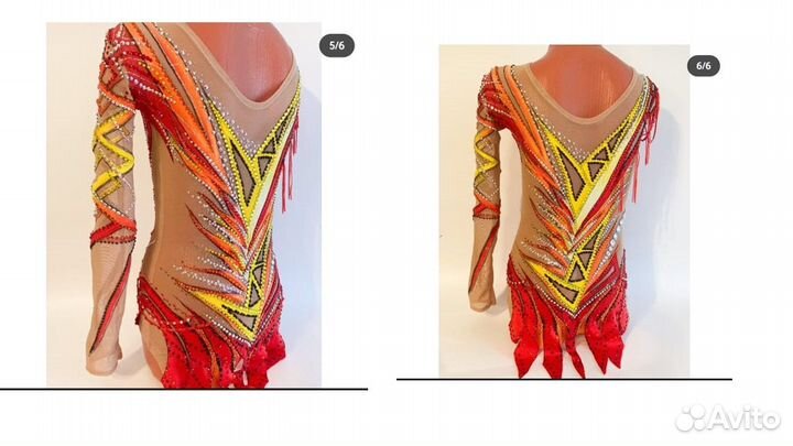 Купальник для художественной гимнастики 128-140