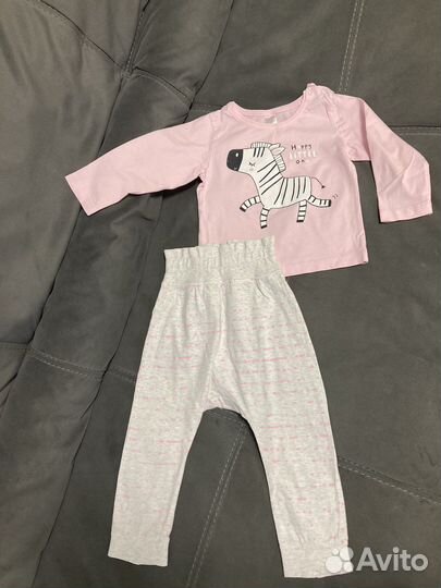 Вещи пакетом на девочку 86-104