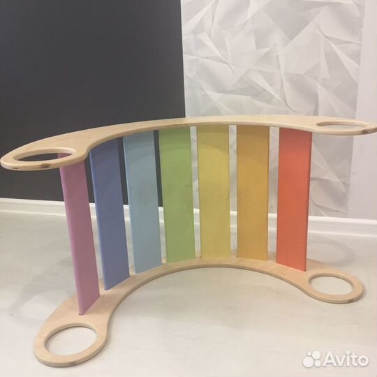 Качалка радуга