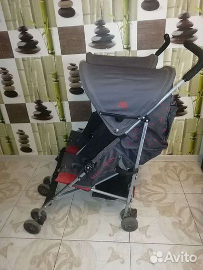 Коляска трость для двойни maclaren