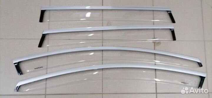 Дефлекторы окон прозрачные Nissan Murano Z52