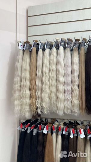 Наращивание волос на дому