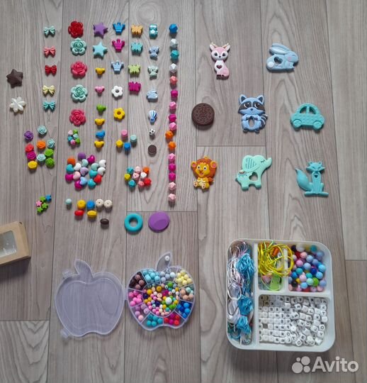 Фурнитура для грызунков, бусины, буквы