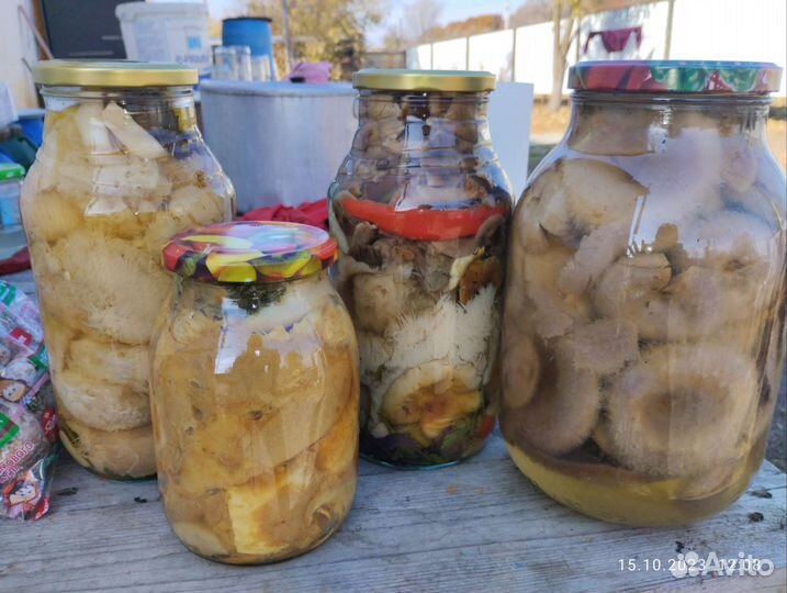 Грибы соленые