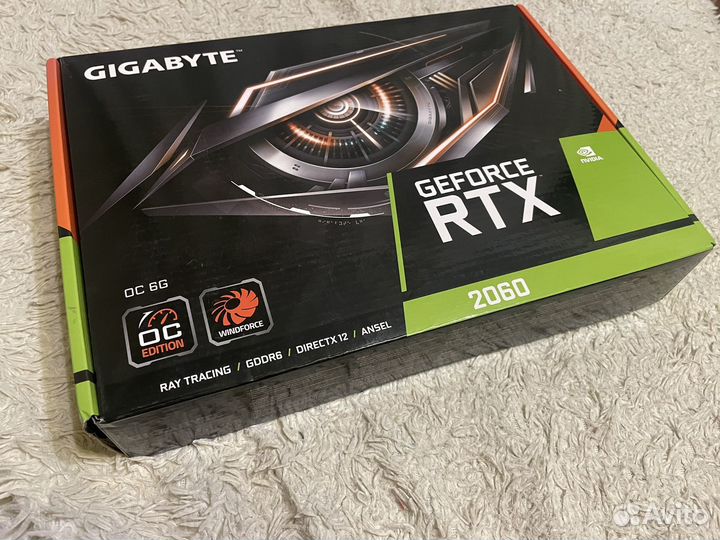 Видеокарта rtx2060 6gb