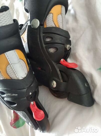 Роликовые коньки 31-35 раздвижные