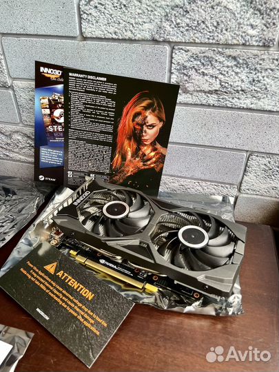 Видеокарта Gtx 1660 Super/Ti 6GB/Пломба