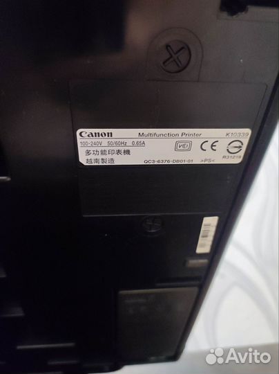 Цветной принтер canon MP252