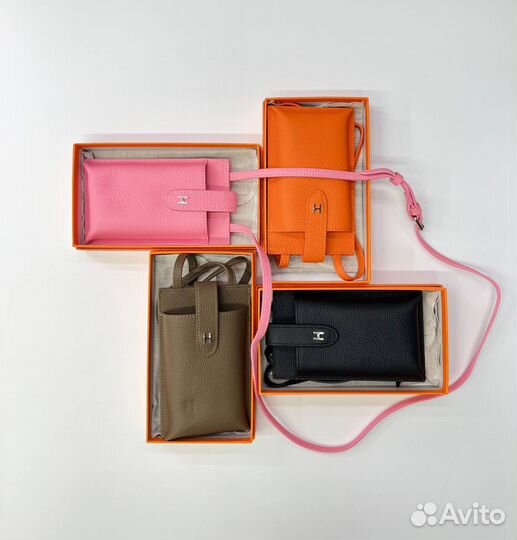 Сумка для телефона hermes
