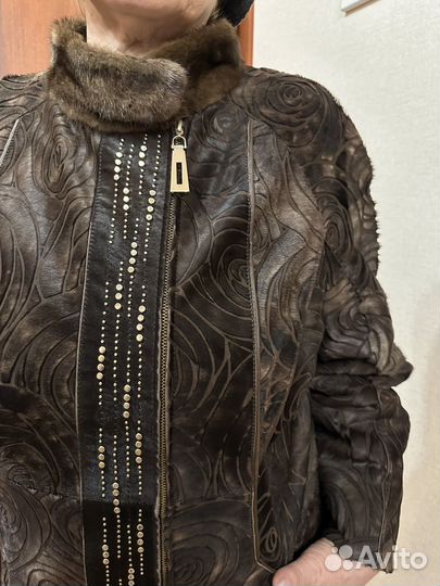 Дубленка натуральная женская