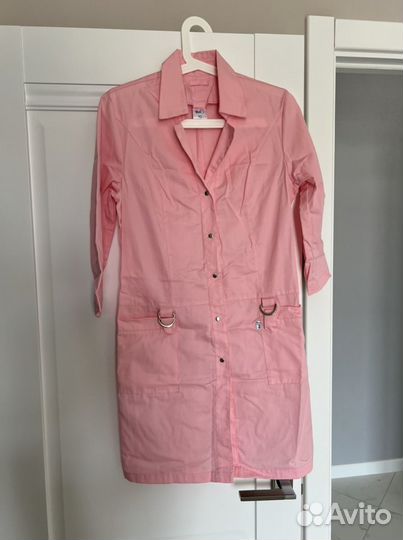 Медицинский халат - платье женский