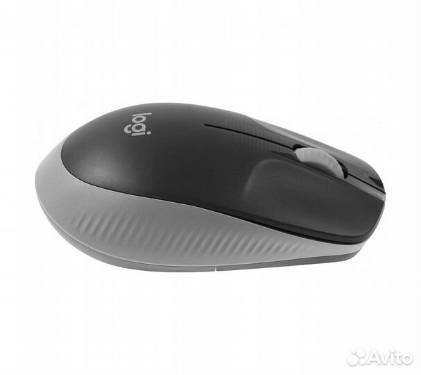 Беспроводная мышь Logitech M191, черный/серый