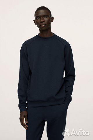 Mango Man Sweater Marine