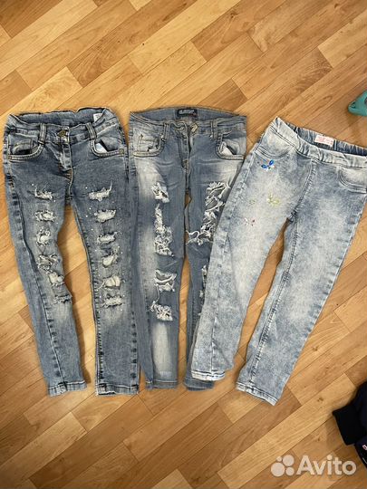 Пакет одежды на девочку 110