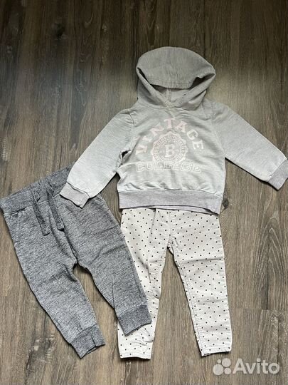 Вещи пакетом для девочки 86 92