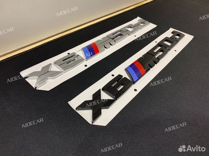Надпись задняя на багажник BMW - X6M50d - Новая