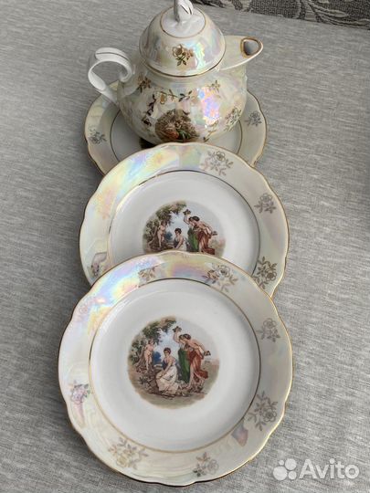 Фарфоровая посуда ГДР кахла