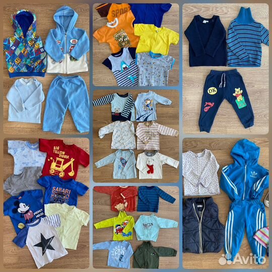 Вещи пакетом 74, 80, 86 р