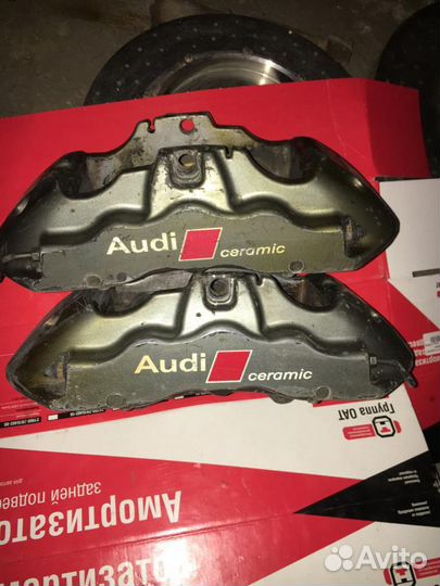 Керамические тормоза audi