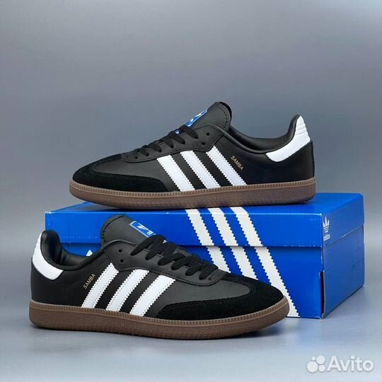 Мужские кроссовки Adidas Samba Black