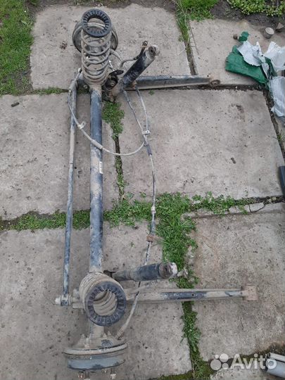 Daewoo matiz Дэу Матиз Глушитель Задняя балка