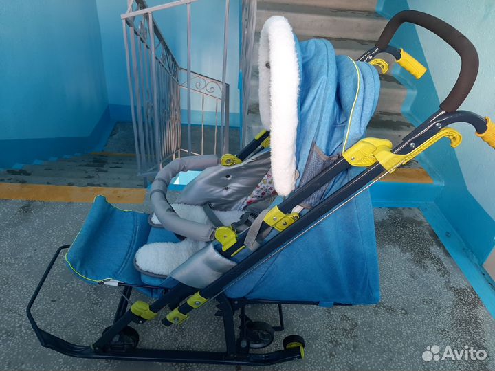 Санки коляска ника