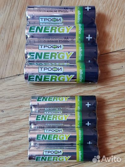 Батарейки алкалиновых Трофи Смартбай Эрголюкс