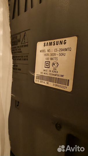 Телевизор samsung бу cs-29a6mtq