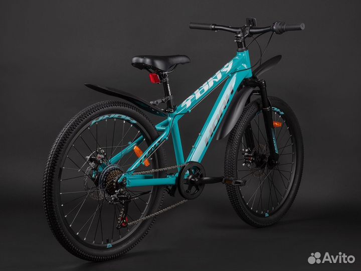 Велосипед horh tony TYD 4.0 24 (2023) Turquoise-Bl