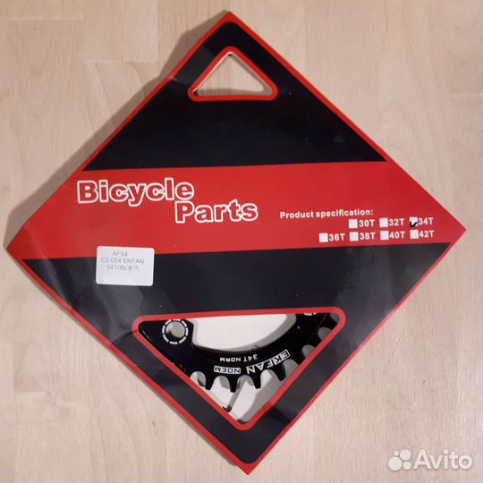 Звезда овальная 104bsd 34t