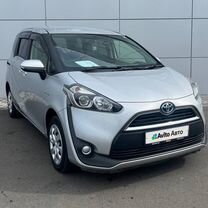 Toyota Sienta 1.5 CVT, 2017, 110 320 км, с пробегом, цена 1 490 000 руб.