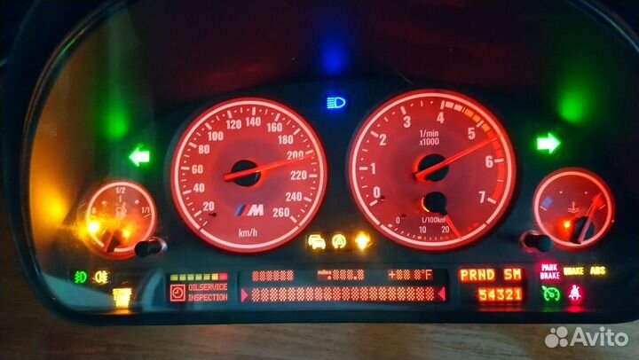 Панель приборов BMW x5 e53